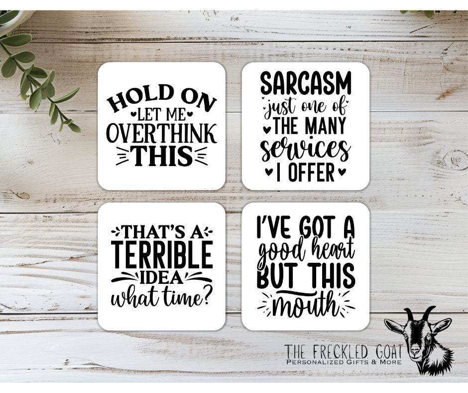 Sarcasm Coasters
