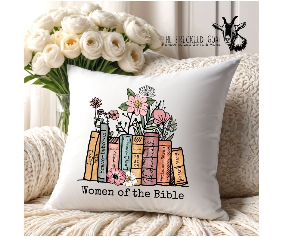 Women Of the Bible Pillow Cover