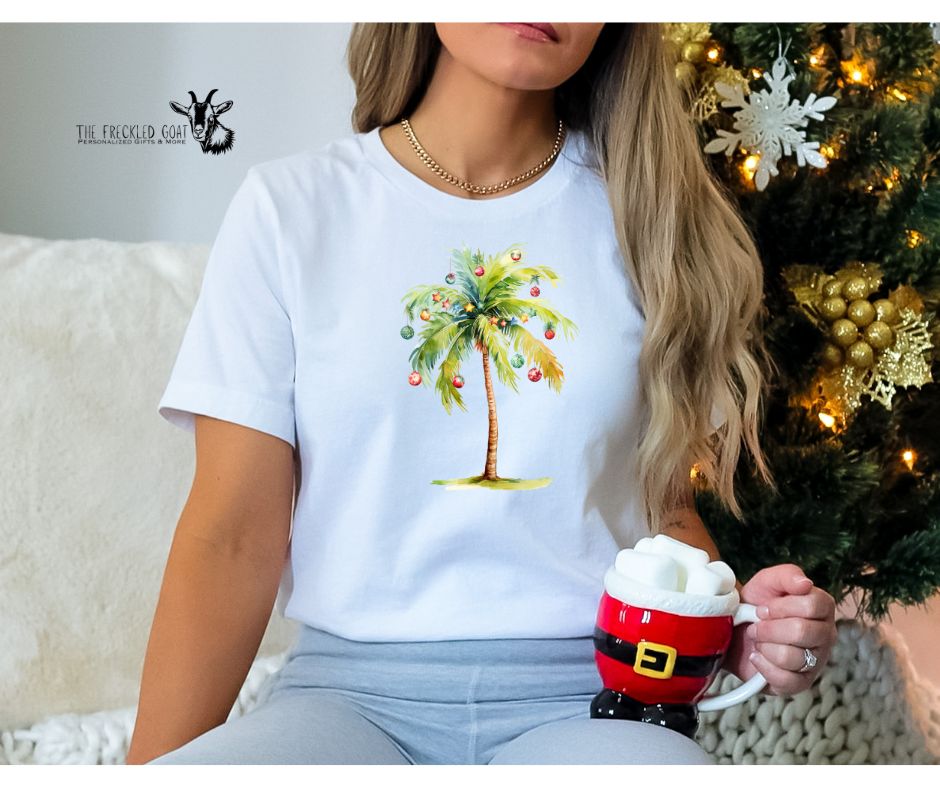 Christmas Palm Tree T-shirt