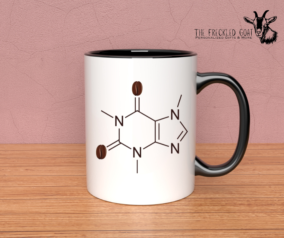 Coffee Chemical Structure Coffee Mug