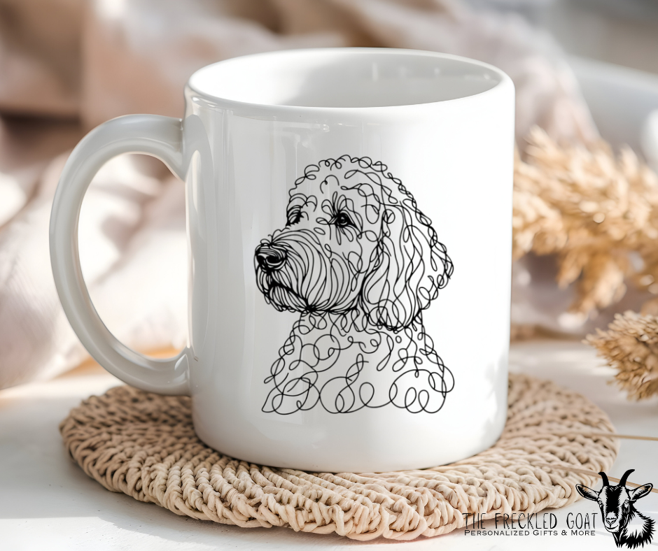 Doodle Sketch Coffee Mug