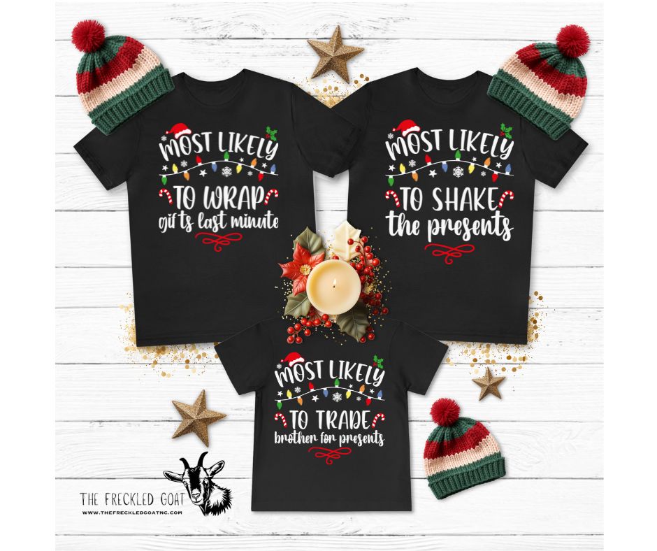 Family & Friends Christmas T-Shirts