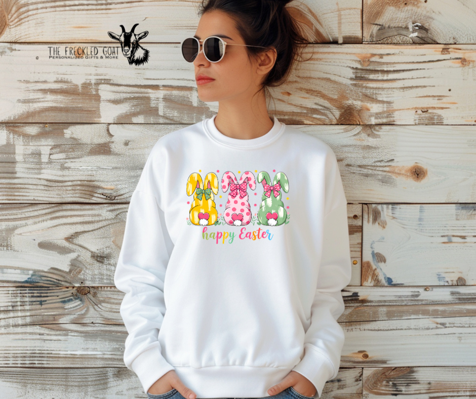Happy Easter Bunnies Option 2