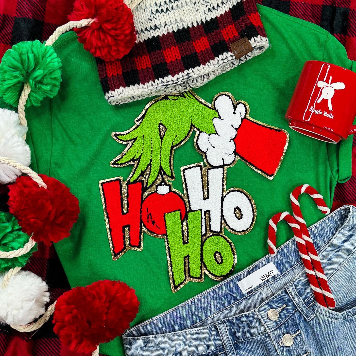 Chenille HoHoHo Sweatshirt