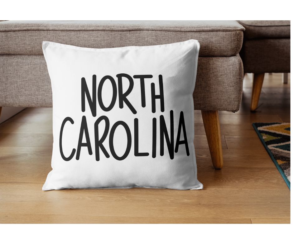 North Carolina Pillow Cover