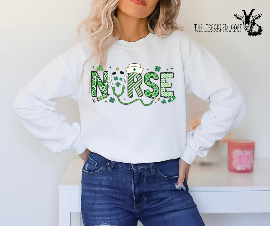 St Patrick's Day Nurse