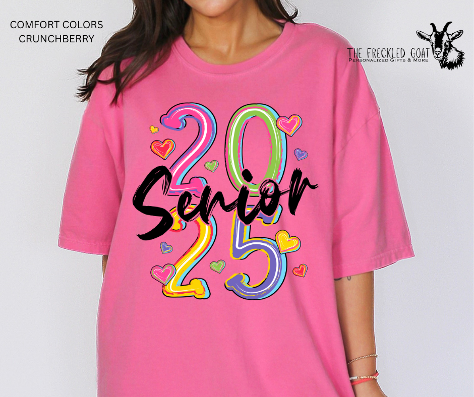 Senior 2025 w/Hearts