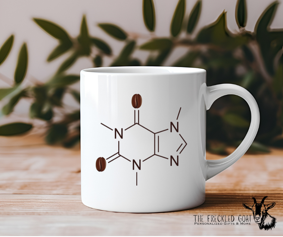 Coffee Chemical Structure Coffee Mug