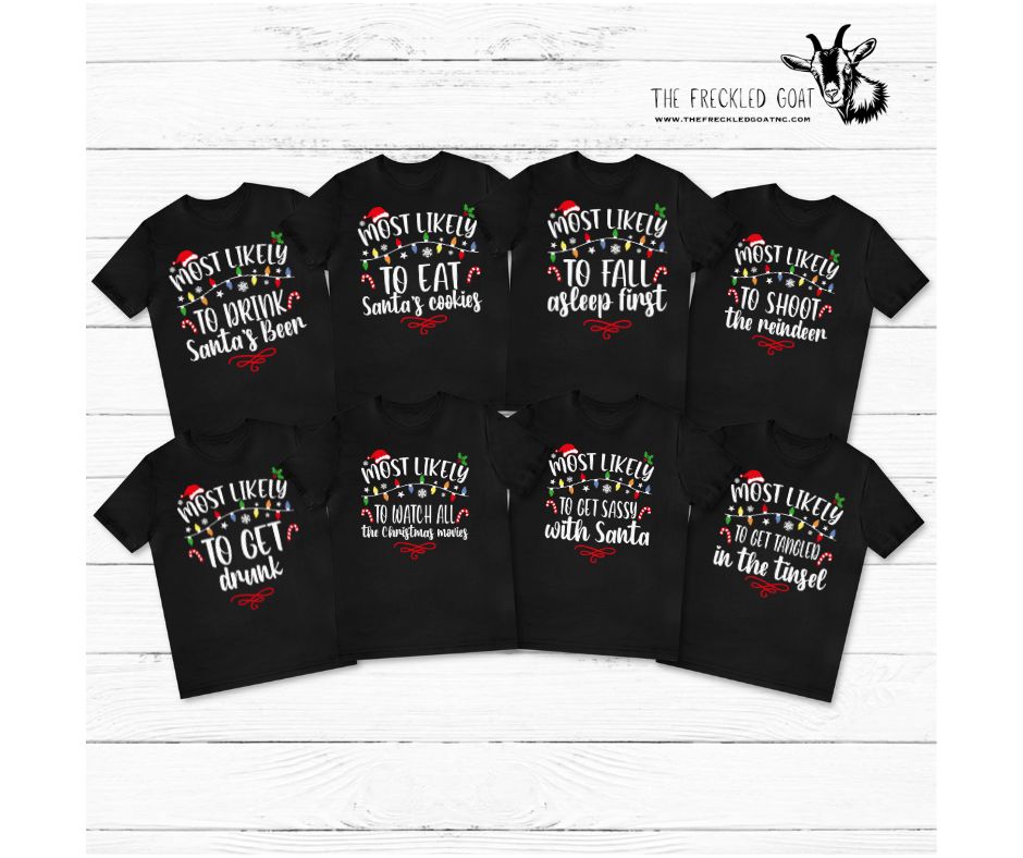 Family & Friends Christmas T-Shirts