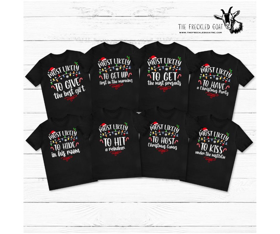 Family & Friends Christmas T-Shirts