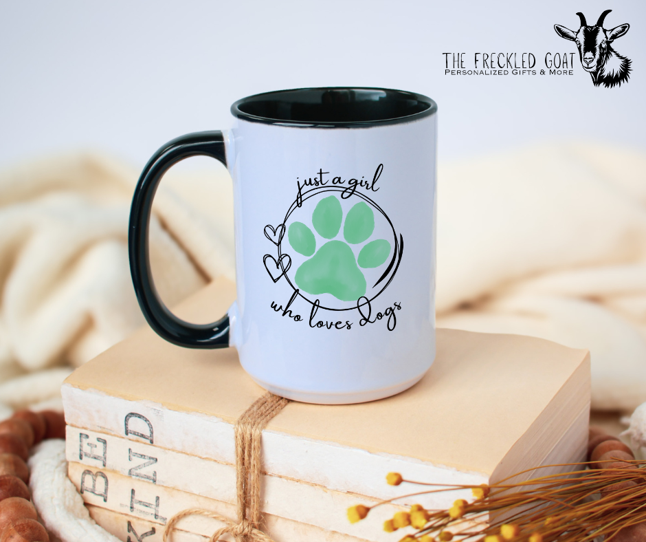 Just A Girl Who Loves Dogs Coffee Mug