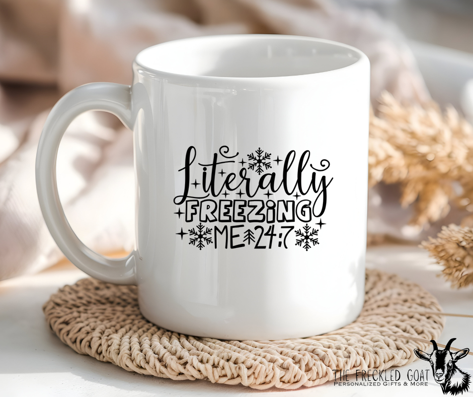 Literally Freezing Coffee Mug
