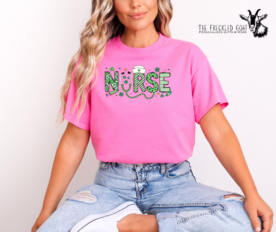 St Patrick's Day Nurse