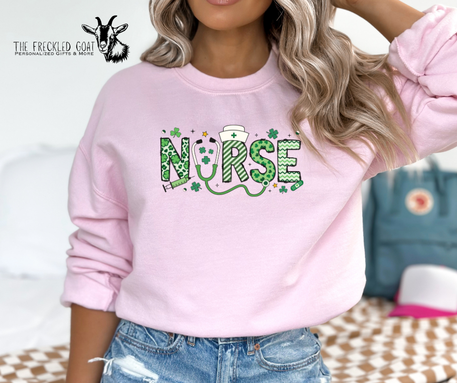 St Patrick's Day Nurse