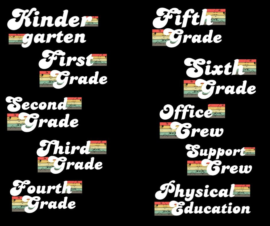 Retro School T-Shirt