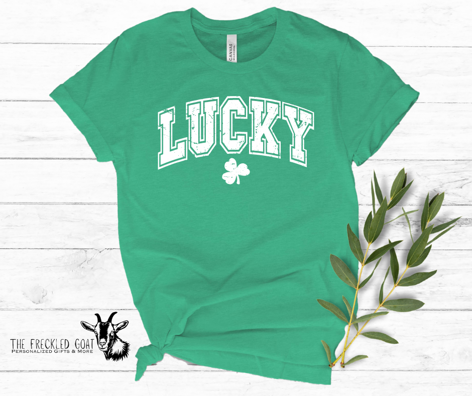 Lucky in White Ink