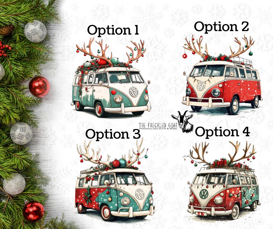 Christmas Volkswagon Bus Sweatshirt