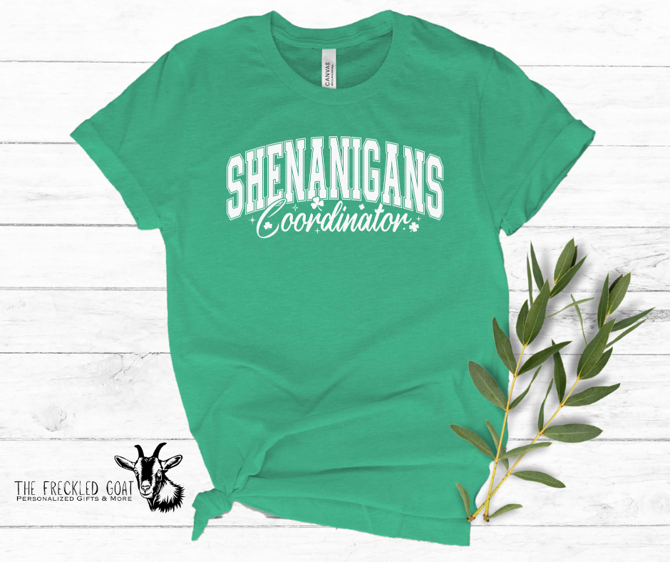 Shenanigans Coordinator In White Ink