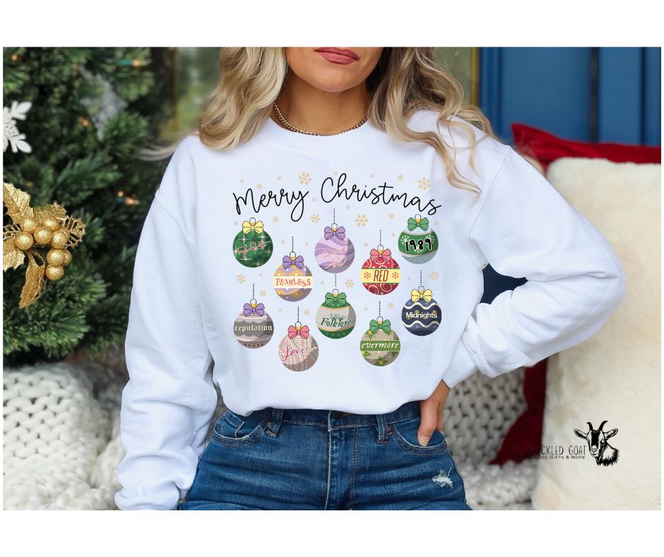 Swifty Christmas Ornament Sweatshirt