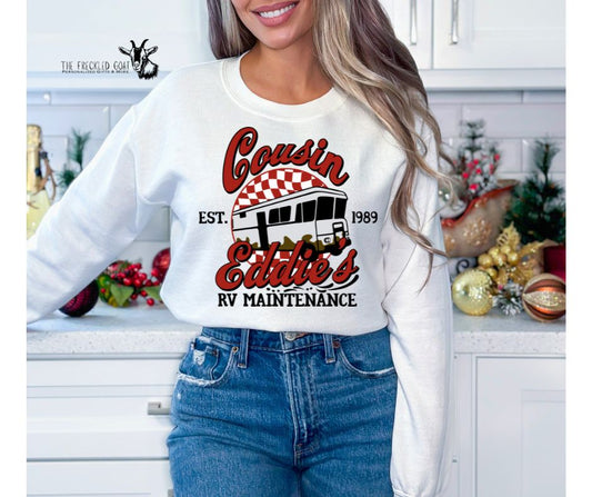 Cousin Eddie's RV Maintenance Sweatshirt
