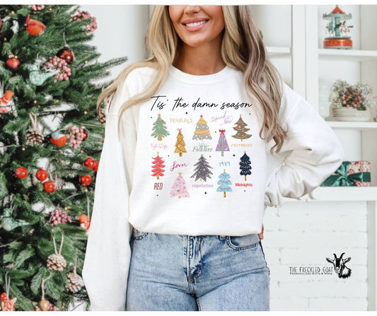 Swifty Christmas Trees Sweatshirt