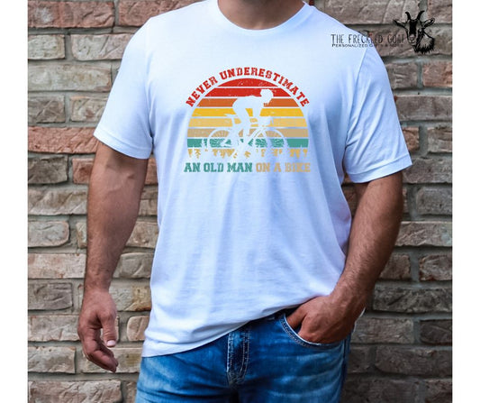 Old Man On A Bike T-Shirt