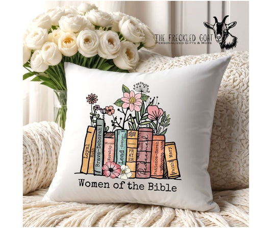 Women Of the Bible Pillow Cover