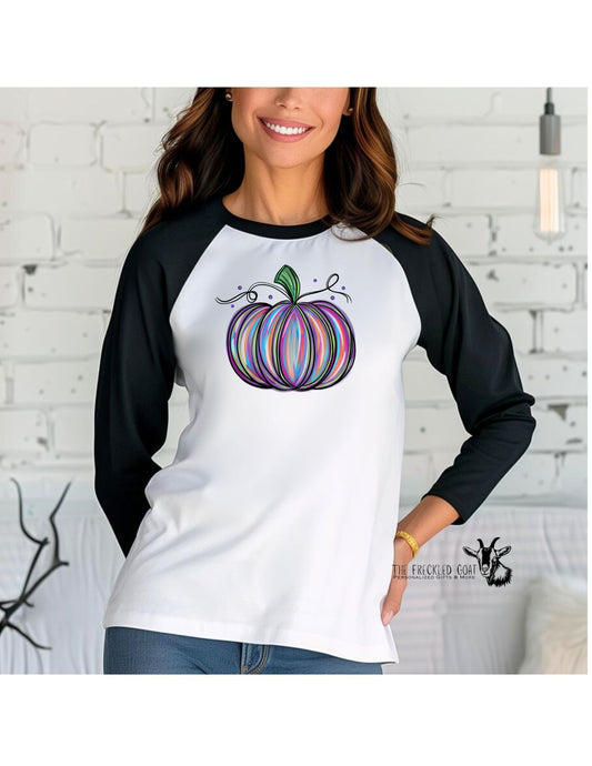 Purple Pumpkin Raglan