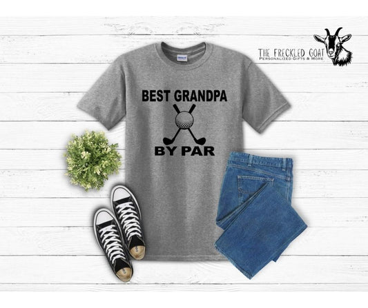 Best Grandpa By Par T-Shirt