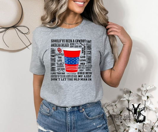 Toby Keith Tribute T-Shirt