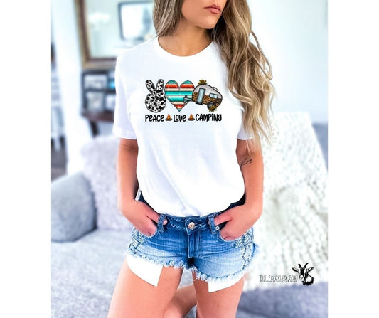 Peace Love Camping T-Shirt