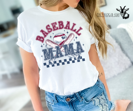 Baseball Mama w/Baseball and Bats