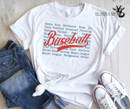 Baseball Words