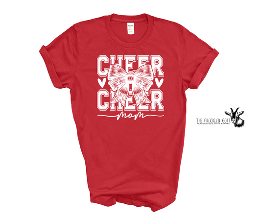 Cheer Mom w/Bow