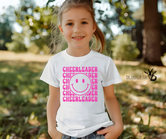 Cheerleader Smiley Face ~ Youth