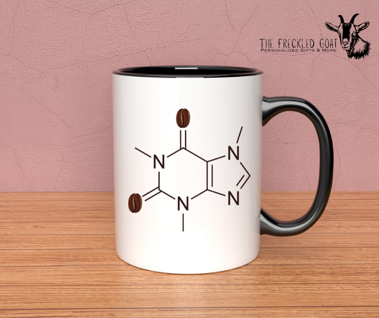 Coffee Chemical Structure Coffee Mug