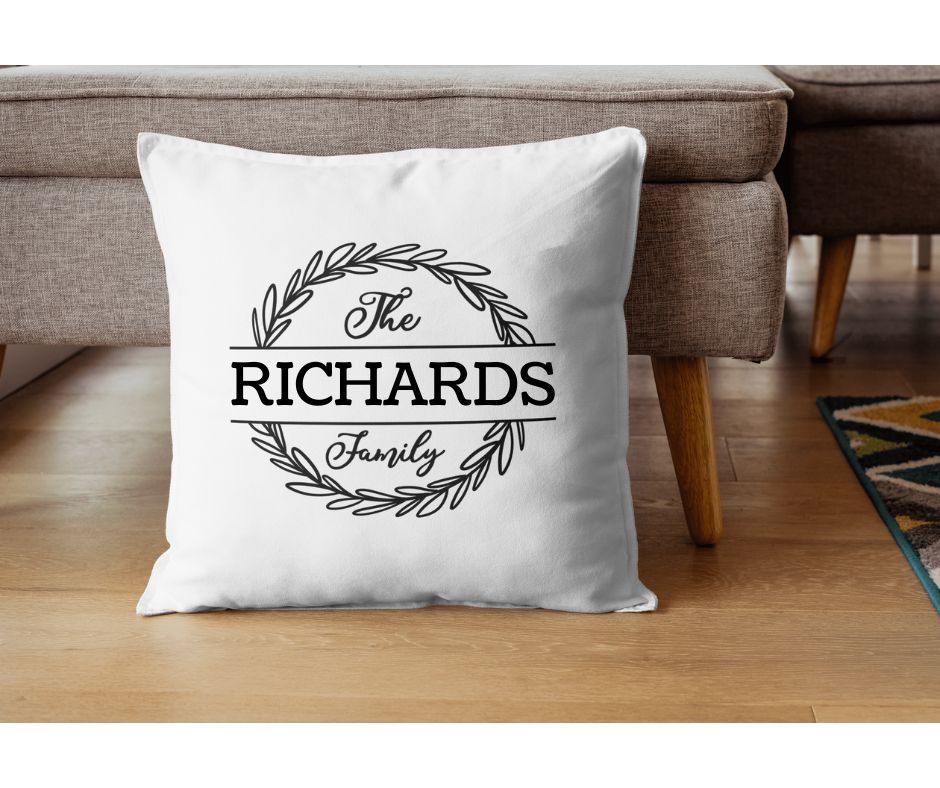 Family Pillow Cover