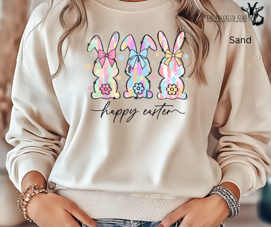 Happy Easter Bunnies Option 1