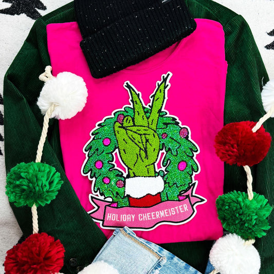 Chenille Holiday Cheermeister Sweatshirt