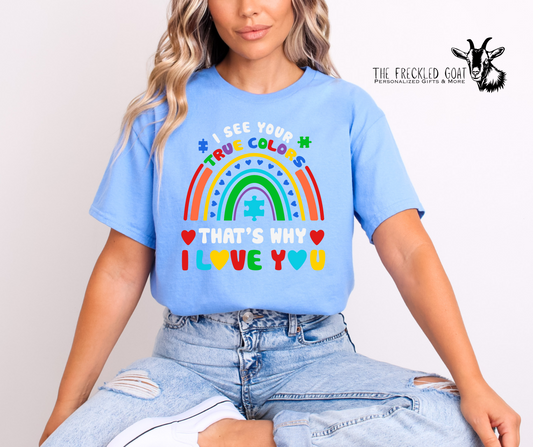 I See Your True Colors Rainbow