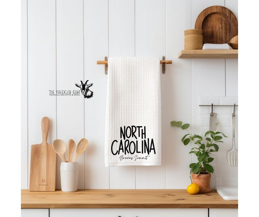 North Carolina Tea Towel