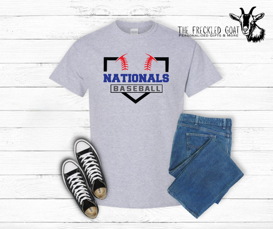 Nationals Base with Ball