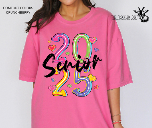 Senior 2025 w/Hearts