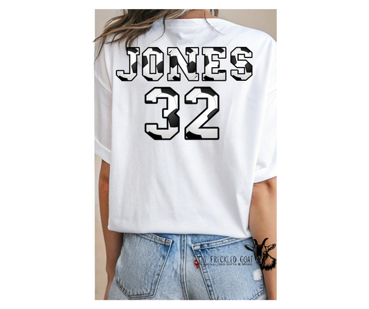 Soccer ~ADD ON~ Name & Number