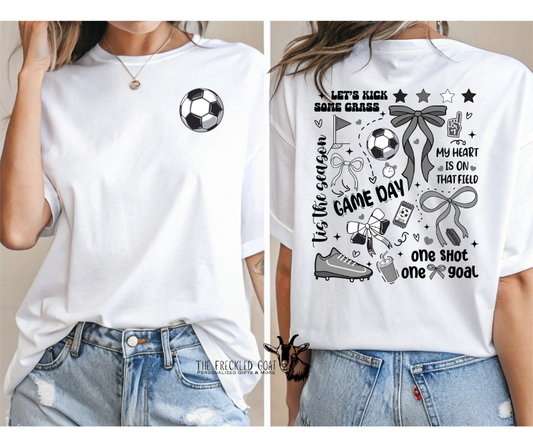 Soccer Game Day Front & Back