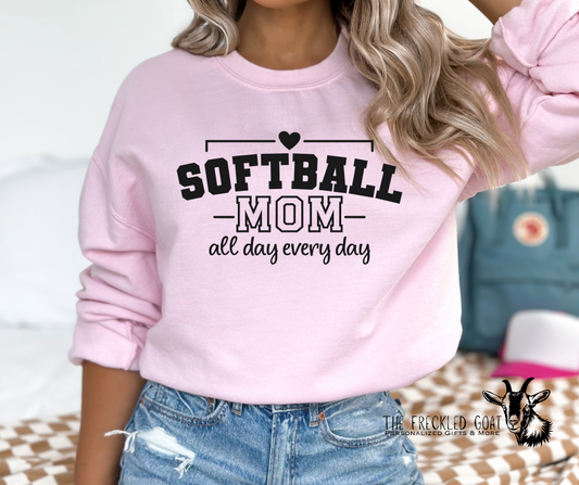 Softball Mom All Day Every Day 2