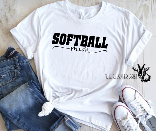 Softball Mom Swirl