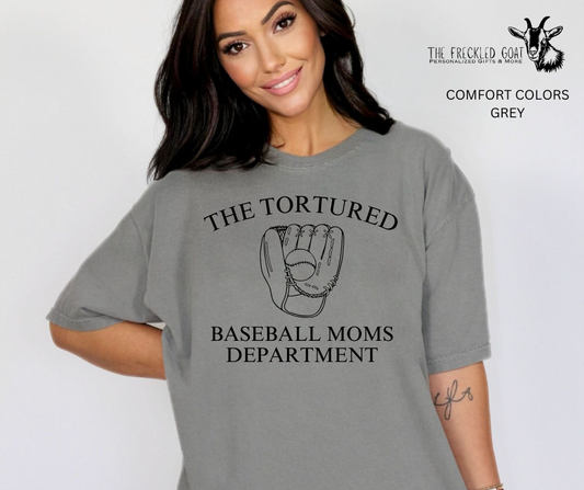 The Tortured Baseball Moms Dept w/Glove & Ball