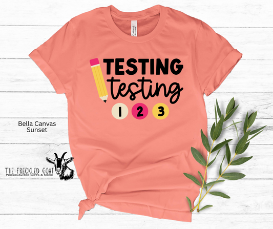 Testing Testing 123