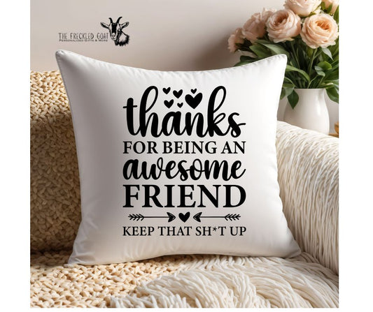 Awesome Friend Pillow Cover